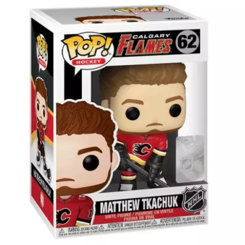 Funko Pop! Matthew Tkachuk #62 Calgary Flames Hockey Box