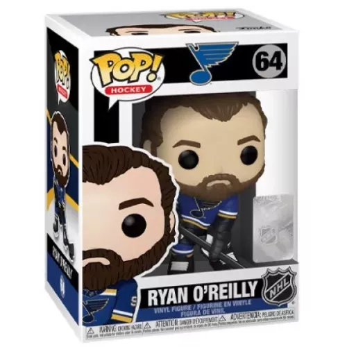 Funko Pop! Ryan O'Reilly #64 St. Louis Blues Hockey Box