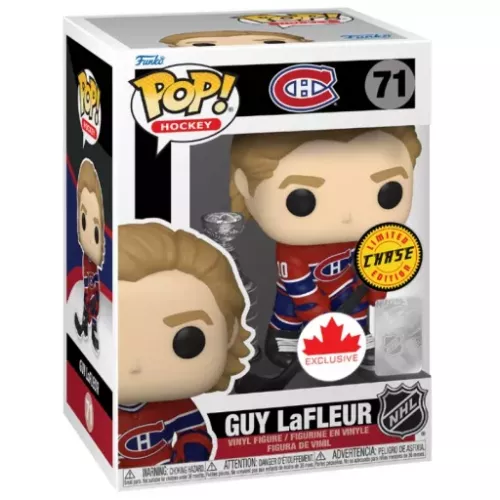 Funko Pop! Guy LaFleur #71 Chase Montreal Canadiens Box