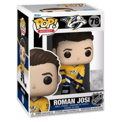 Funko Pop! Roman Josi #78 Nashville Predators Hockey Box