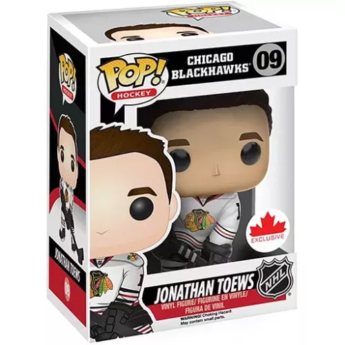 Funko Pop! Jonathan Toews #09 Away Chicago Blackhawks Box