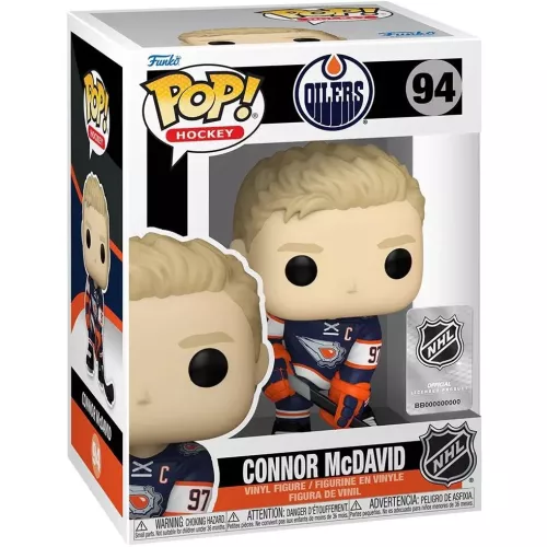 Funko Pop! Connor McDavid #94 Edmonton Oilers Hockey Box