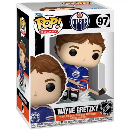 Funko Pop! Wayne Gretzky #97 Rookie Edmonton Oilers Box