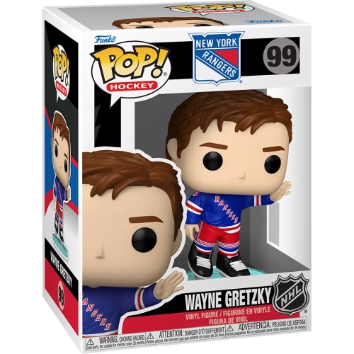 Funko Pop! Wayne Gretzky #99 Farewell New York Ranger Box