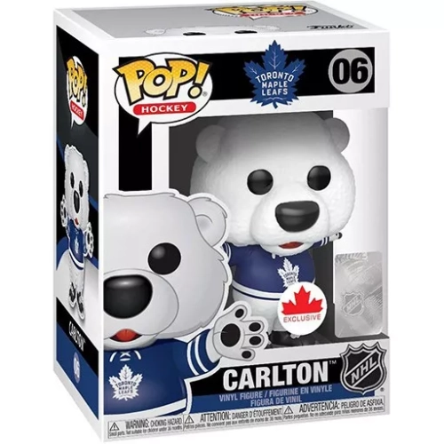 Funko Pop! Carlton #06 NHL Mascot Toronto Maple Leafs Box