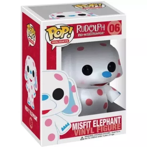 Funko Pop! Misfit Elephant #06 Rudolph the Red-Nosed Reindeer Box