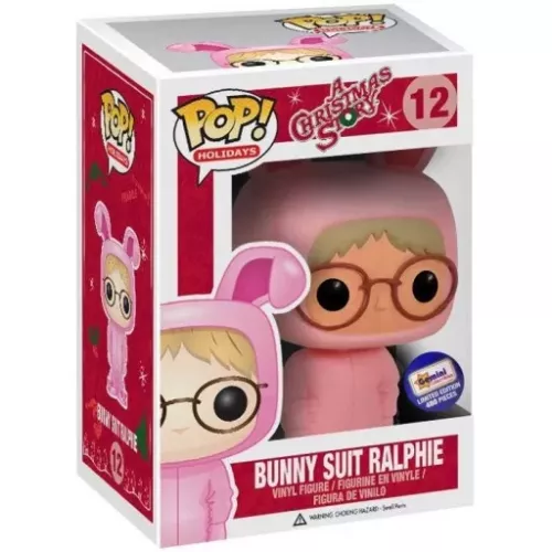 Funko Pop! Bunny Suit Ralphie #12 Flocked A Christmas Story Box