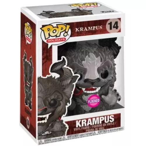 Funko Pop! Krampus #14 Flocked Holidays Vinyl Figure Box
