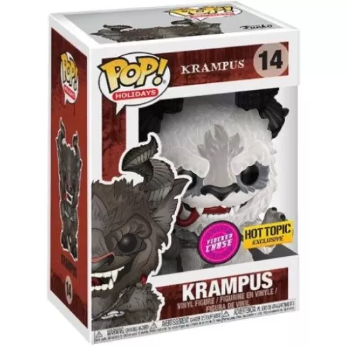 Funko Pop! Krampus #14 Snow Chase Flocked Holidays Box