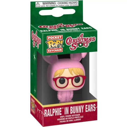 Funko Pop! Ralphie in Bunny Ears Pocket Pop! Keychain Box
