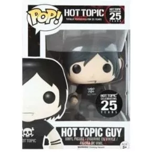 Funko Pop! Hot Topic Guy Hot Topic Celebrating 25 Years Box