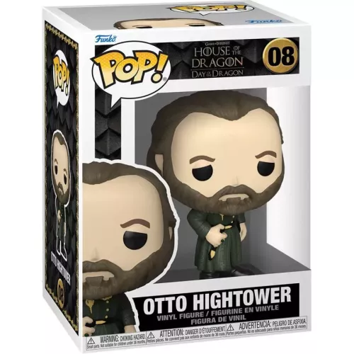 Funko Pop! Otto Hightower #08 Game of Thrones House of the Dragon Day of the Dragon Box