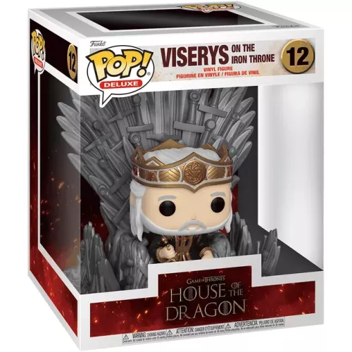 Funko Pop! Viserys on the Iron Throne #12 Game of Thrones House of the Dragon Box