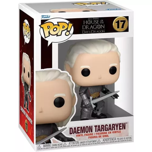 Funko Pop! Daemon Targaryen #17 Game of Thrones House of the Dragon Day of the Dragon Box