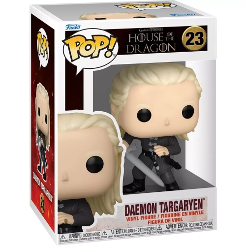 Funko Pop! Daemon Targaryen #23 Game of Thrones House of the Dragon Box