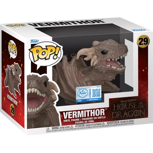 Funko Pop! Vermithor #29 Game of Thrones House of the Dragon Box