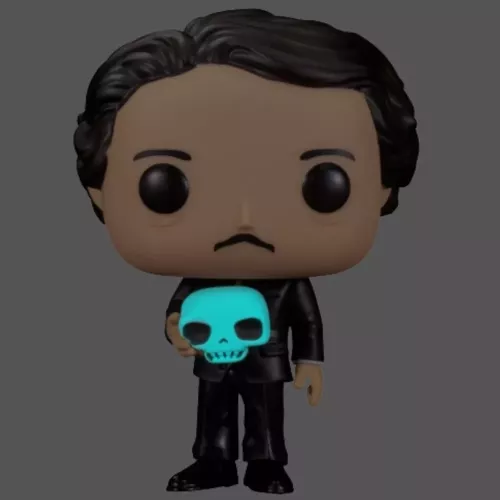 Funko Pop! Edgar Allan Poe #21 Glows in the Dark Icons