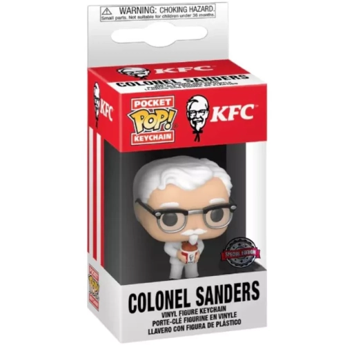 Funko Pop! Colonel Sanders Pocket Pop! Keychain with Bucket Box