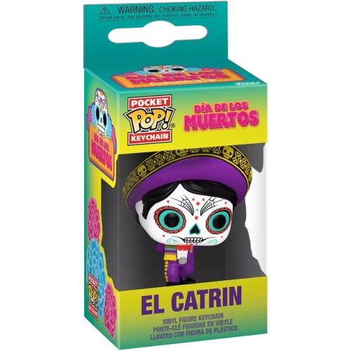Funko Pop! El Catrin Pocket Pop! Keychain Dia De Los Muertos Box
