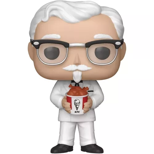 Funko Pop! Colonel Sanders #05 with Bucket KFC Icons