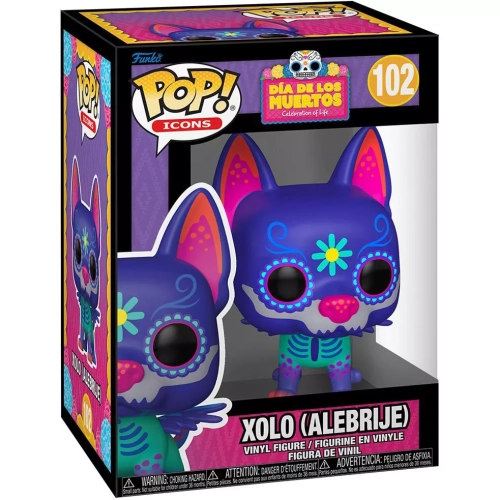 Funko Pop! Xolo (Alebrije) #102 Dia De Los Muertos Celebration of Life Box