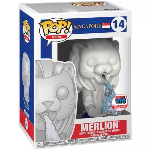 Funko Pop! Merlion #14 Singapore Icons Vinyl Figure Box