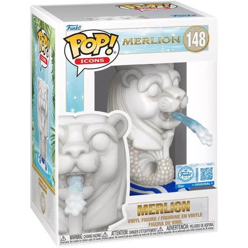 Funko Pop! Merlion #148 Icons Vinyl Figure Box