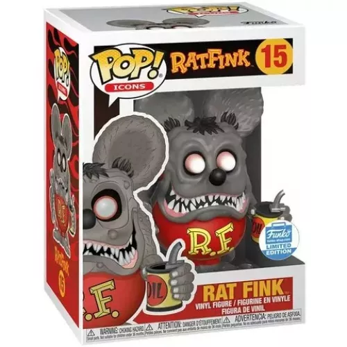 Funko Pop! Rat Fink #15 Icons Vinyl Figure Box