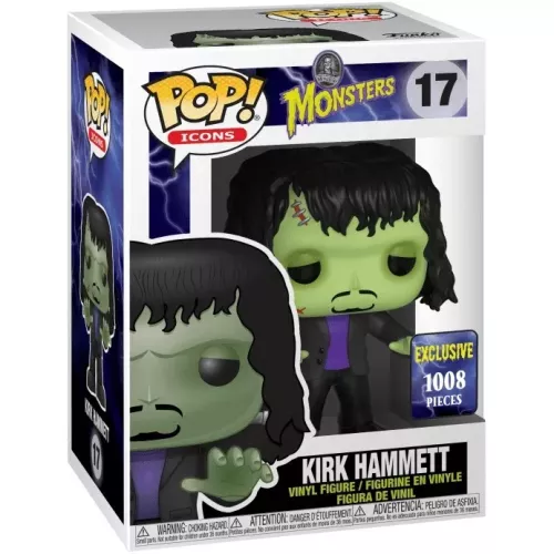 Funko Pop! Kirk Hammett #17 Frankenstein's Monster Box