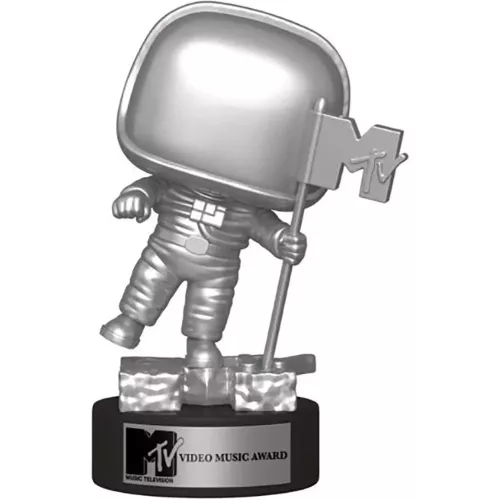 Funko Pop! MTV Moon Person #18 Silver MTV Music Television
