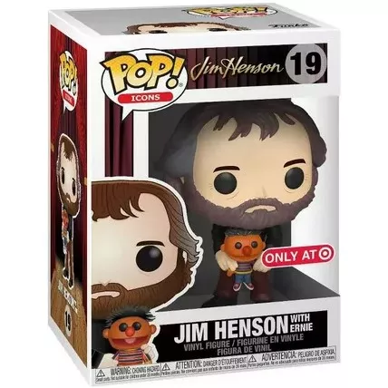 Jim Henson with Ernie Box