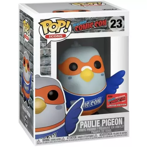 Funko Pop! Paulie Pigeon #23 Blue New York Comic Con Box