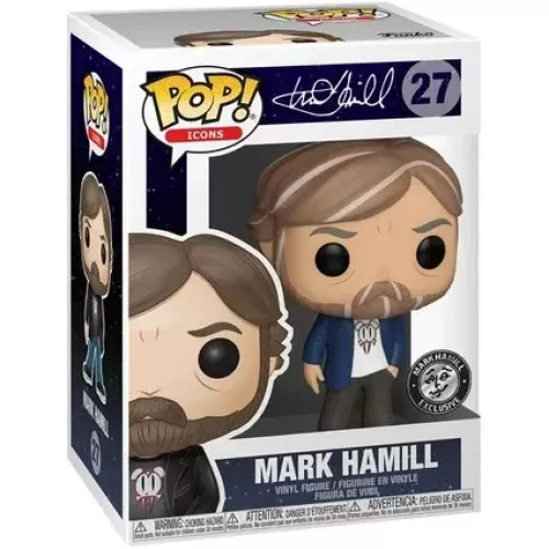 Funko Pop! Mark Hamill #27 Icons Vinyl Figure Box