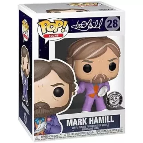 Funko Pop! Mark Hamill #28 Joker Icons Vinyl Figure Box