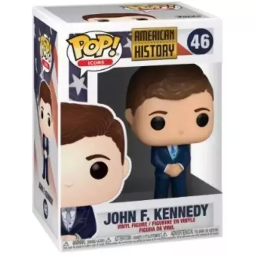Funko Pop! John F. Kennedy #46 American History Icons Box