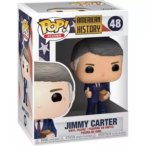 Funko Pop! Jimmy Carter #48 American History Icons Box