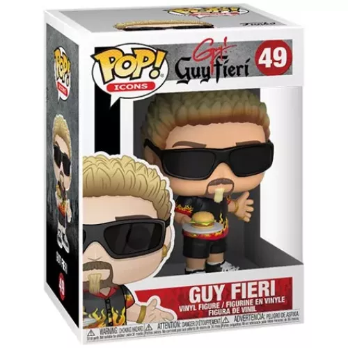 Funko Pop! Guy Fieri #49 Icons Vinyl Figure Box
