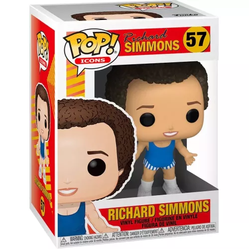 Funko Pop! Richard Simmons #57 Icons Vinyl Figure Box