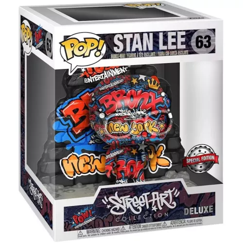 Funko Pop! Stan Lee #63 Street Art Collection Icons Box