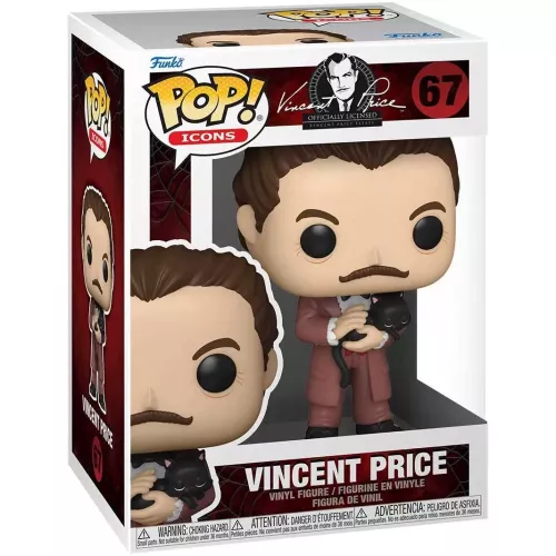 Funko Pop! Vincent Price #67 Vincent Price Officlly Licensed Vincent Price Estate Box