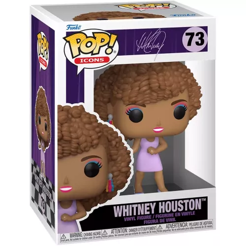 Funko Pop! Whitney Houston #73 Icons Vinyl Figure Box