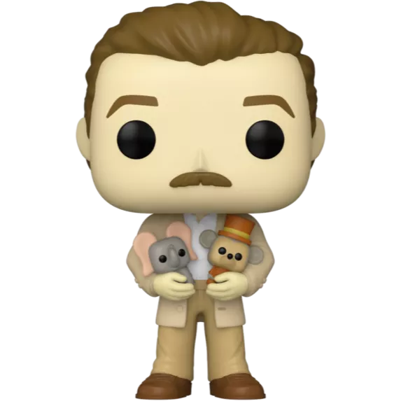 Walt Disney with Dumbo and Timothy