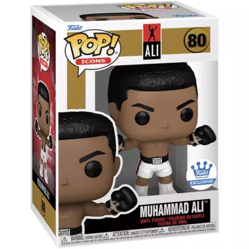 Funko Pop! Muhammad Ali #80 Icons Vinyl Figure Box
