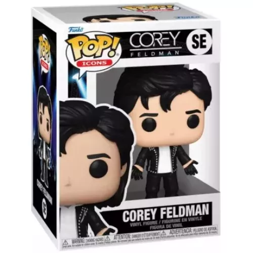 Funko Pop! Corey Feldman SE Icons Vinyl Figure Box