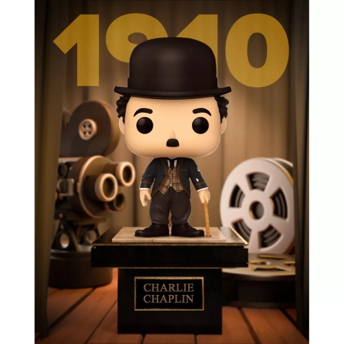 Funko Pop! Charlie Chaplin 1910 Icons Vinyl Figure Box