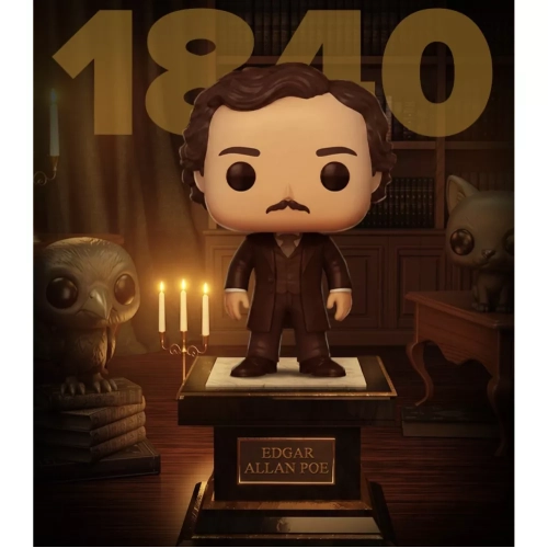 Funko Pop! Edgar Allan Poe 1840 Icons Vinyl Figure Box