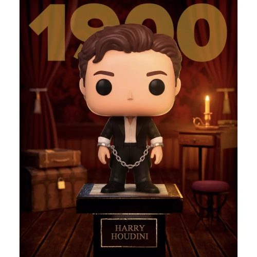 Funko Pop! Harry Houdini 1900 Icons Vinyl Figure Box