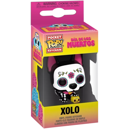Funko Pop! Xolo Pocket Pop! Keychain Dia De Los Muertos Celebration of Life Box
