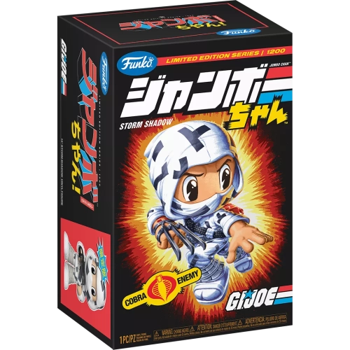 Funko Pop! Storm Shadow G.I. Joe Jumbo Chan Vinyl Figure Box