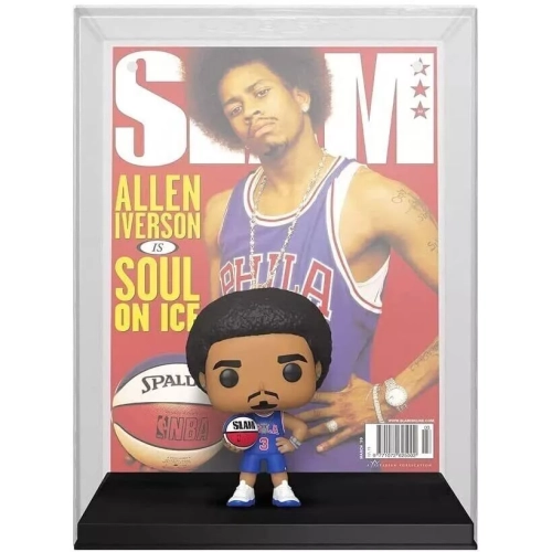 Funko Pop! Allen Iverson #01 Purple 76ers Magazine Covers